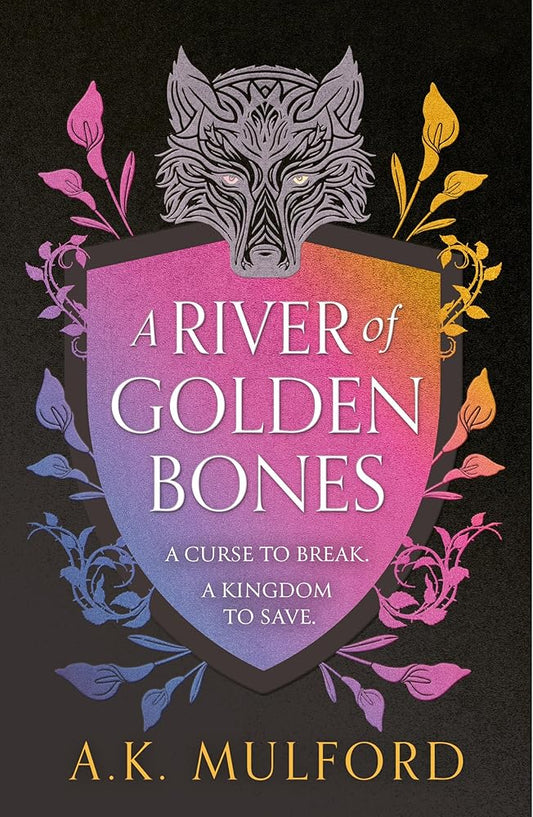 HarperVoyager A River of Golden Bones (The Golden Court). cover image