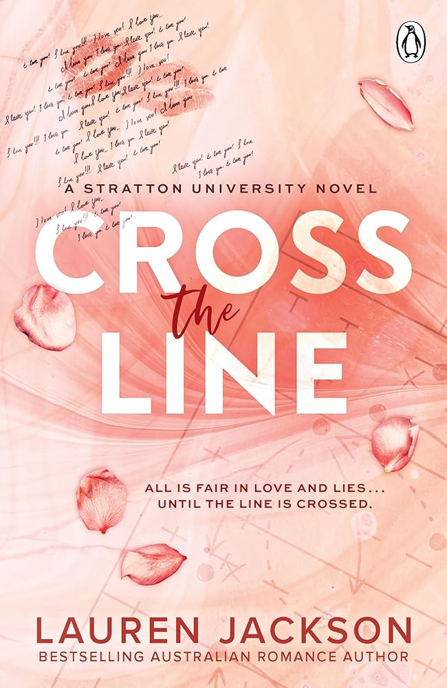 Cross the Line: A steamy fake-dating college sports romance (Stratton University Book 2) cover image